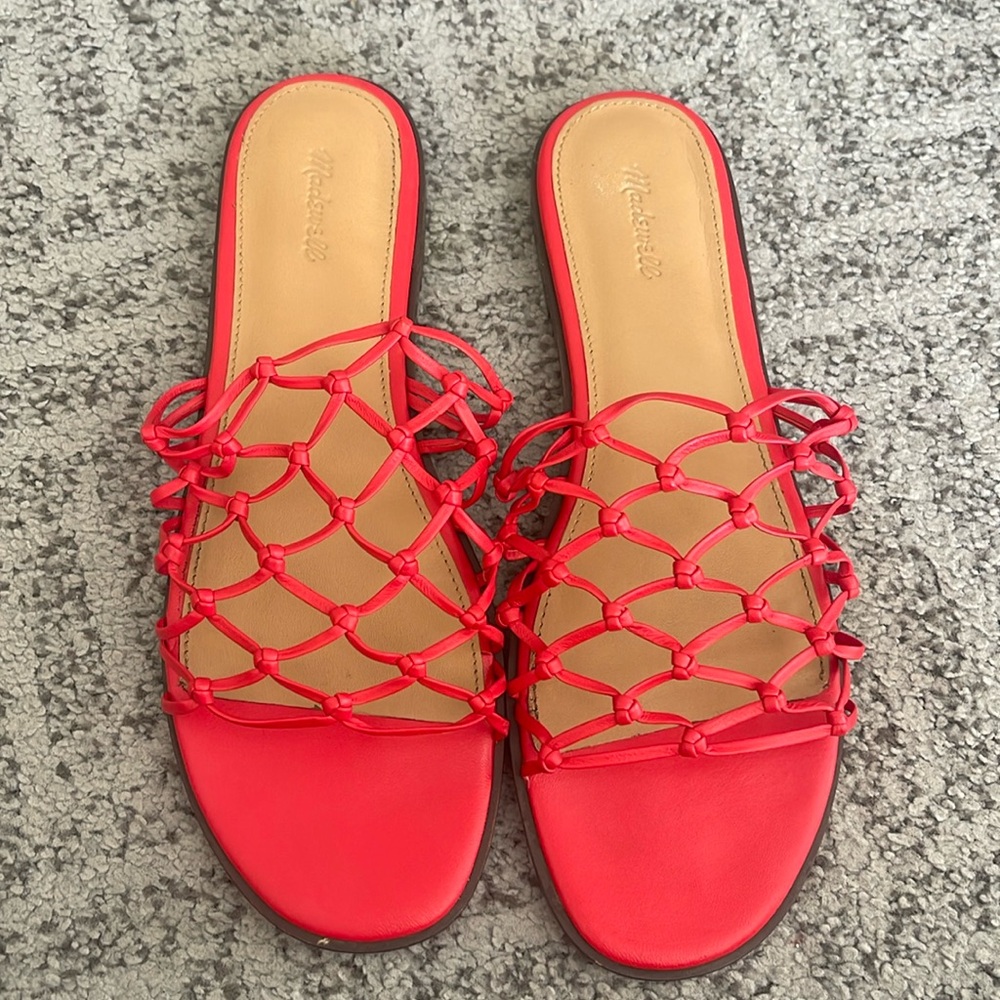 Madewell Red Women's Slippers